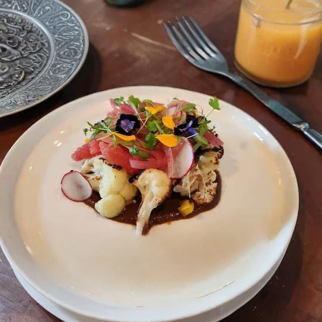 Charred Cauliflower.