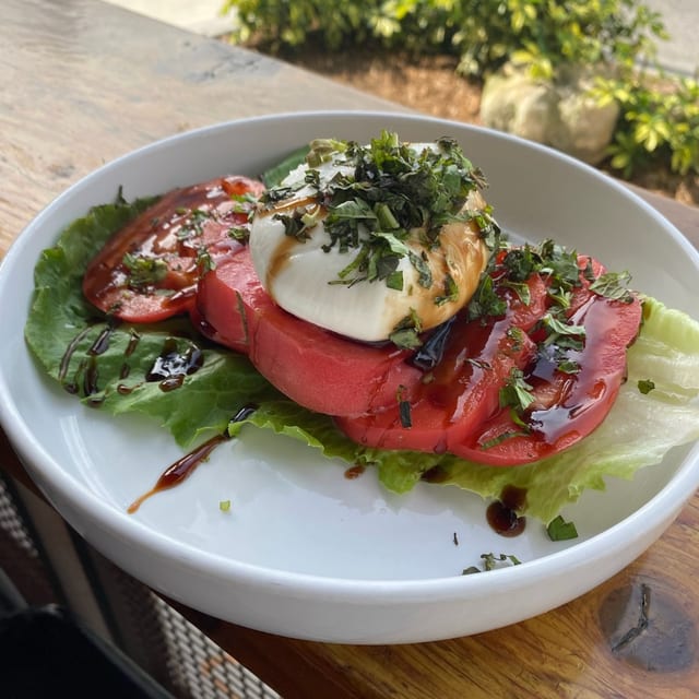 Summer Tomato & Burrata Salad.