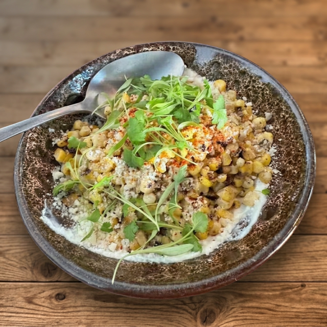 Corn Elote.