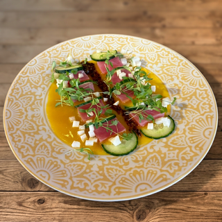 Chili & Lime Tuna Crudo